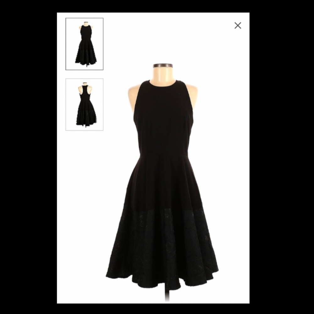 Slate and Willow black party dress, size 12